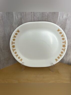 Corelle Butterfly Gold Vintage 12" Serving Platter